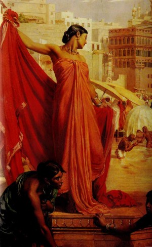 Bathing in the Ganges